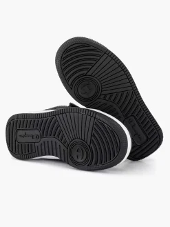 Champion Zwarte Rebound Vintage Mid G-Kinderen Jongensschoenen