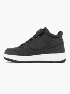 Champion Zwarte Rebound Vintage Mid G-Kinderen Jongensschoenen