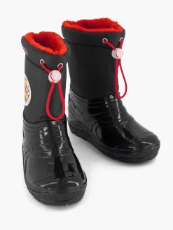Cars Zwarte Regenlaars Gevoerd-Kinderen Babyschoenen