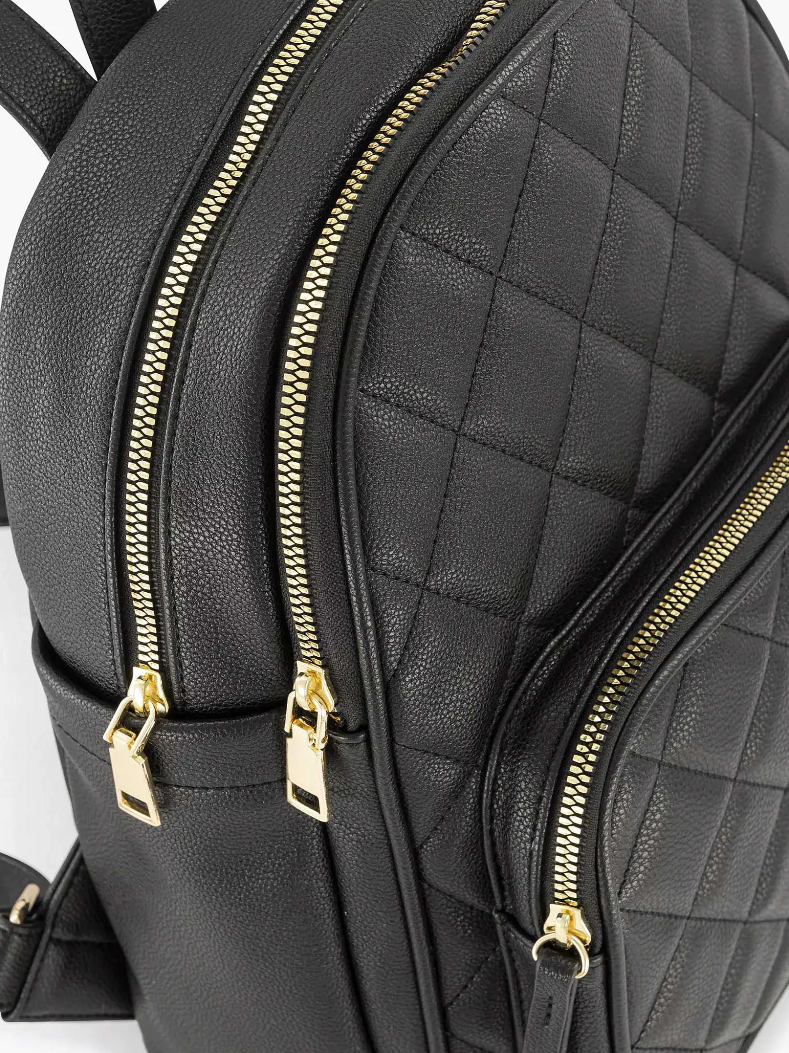 Graceland Zwarte Rugzak Doorgestikt-Dames Online Exclusive Accessoires
