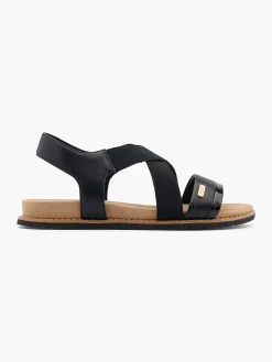 Esprit Zwarte Sandaal-Dames Sandalen
