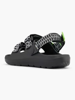 FILA Zwarte Sandaal-Kinderen Jongensschoenen