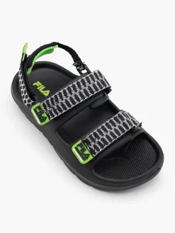 FILA Zwarte Sandaal-Kinderen Jongensschoenen
