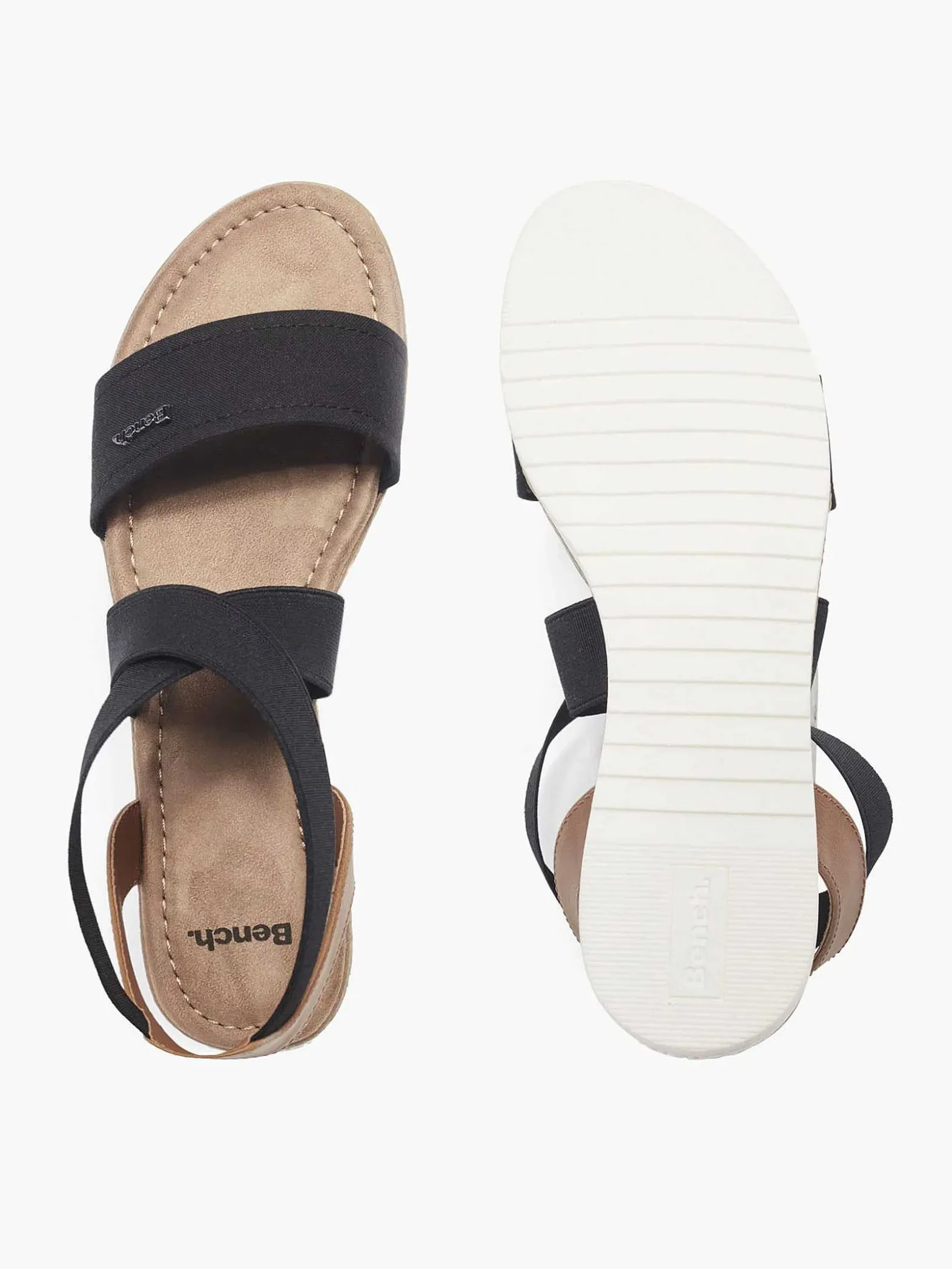 Bench Zwarte Sandaal-Dames Sandalen