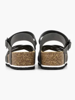 Esprit Zwarte Sandaal-Dames Comfort Schoenen