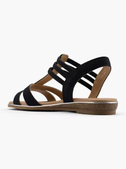 Graceland Zwarte Sandaal-Dames Sandalen