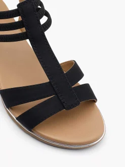 Graceland Zwarte Sandaal-Dames Sandalen