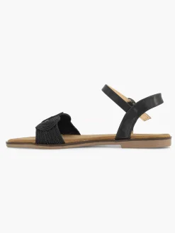 Graceland Zwarte Sandaal-Dames Sandalen