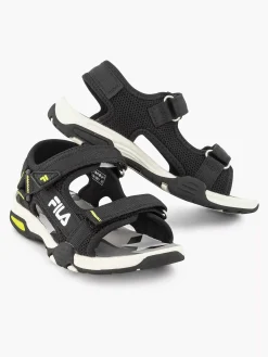 FILA Zwarte Sandaal-Kinderen Jongensschoenen