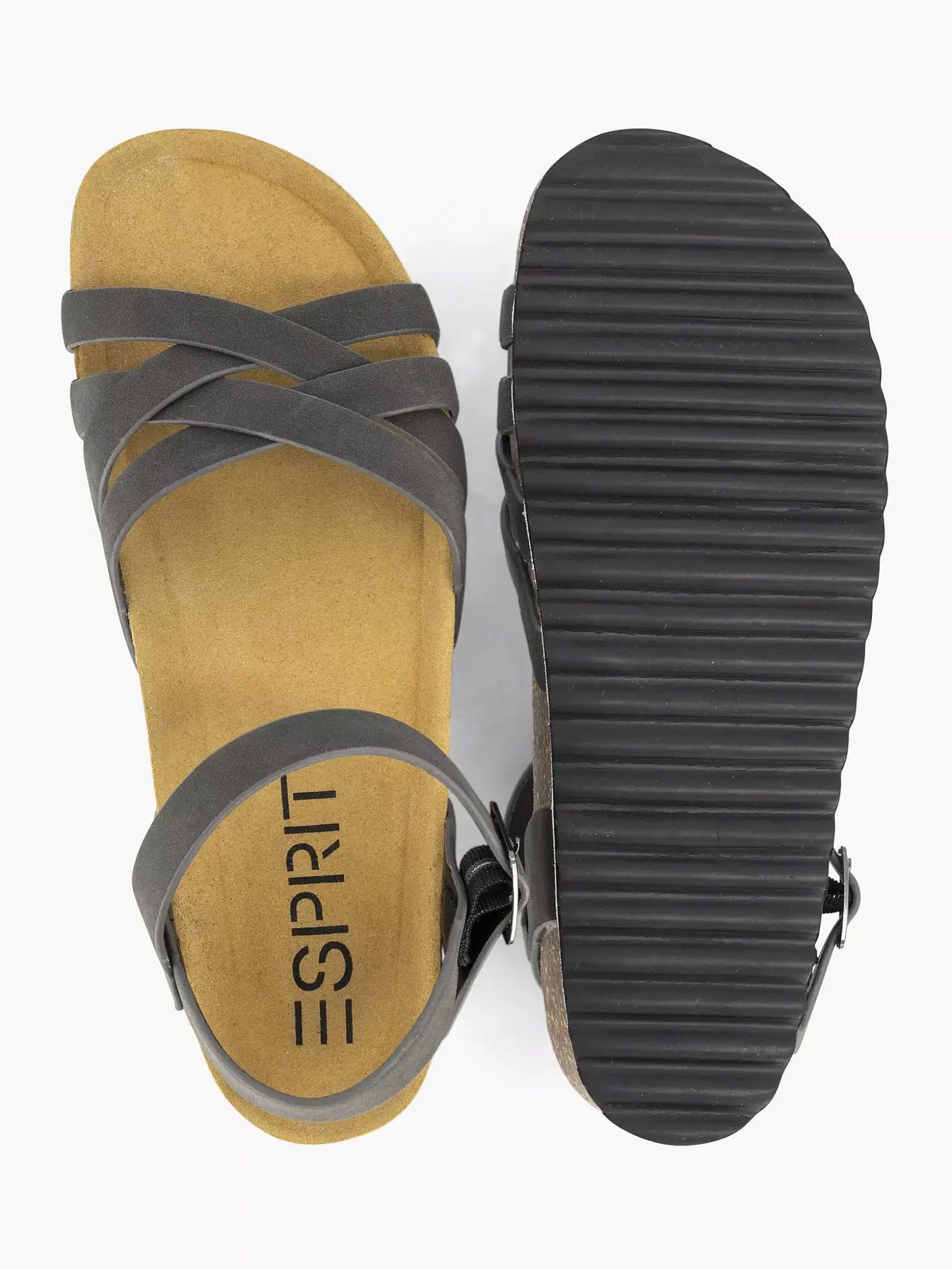 Esprit Zwarte Sandaal-Dames Sandalen
