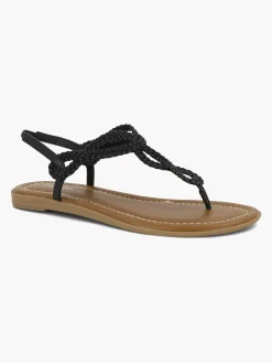 Graceland Zwarte Sandaal-Dames Sandalen