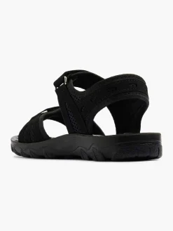 Vty Zwarte Sandaal-Kinderen Babyschoenen