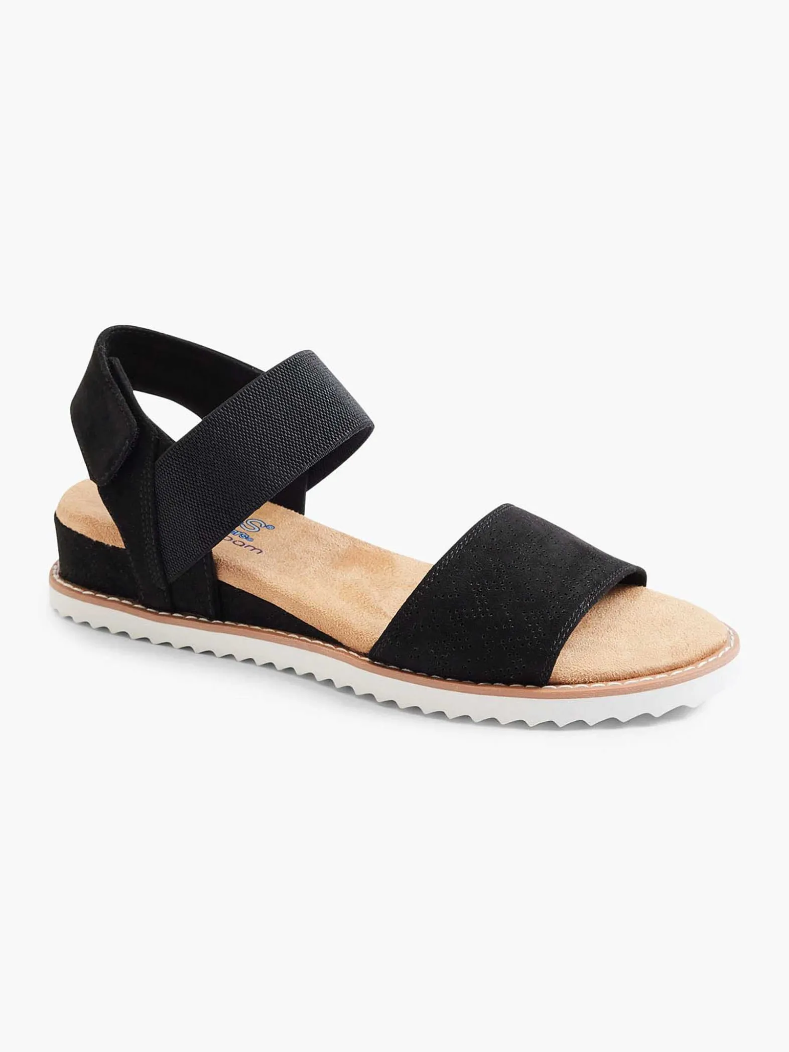 Skechers Zwarte Sandaal Desert Kiss-Dames Sandalen