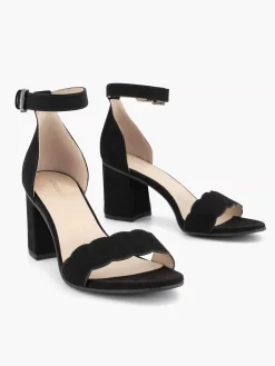 Graceland Zwarte Sandalette-Dames Sandalen