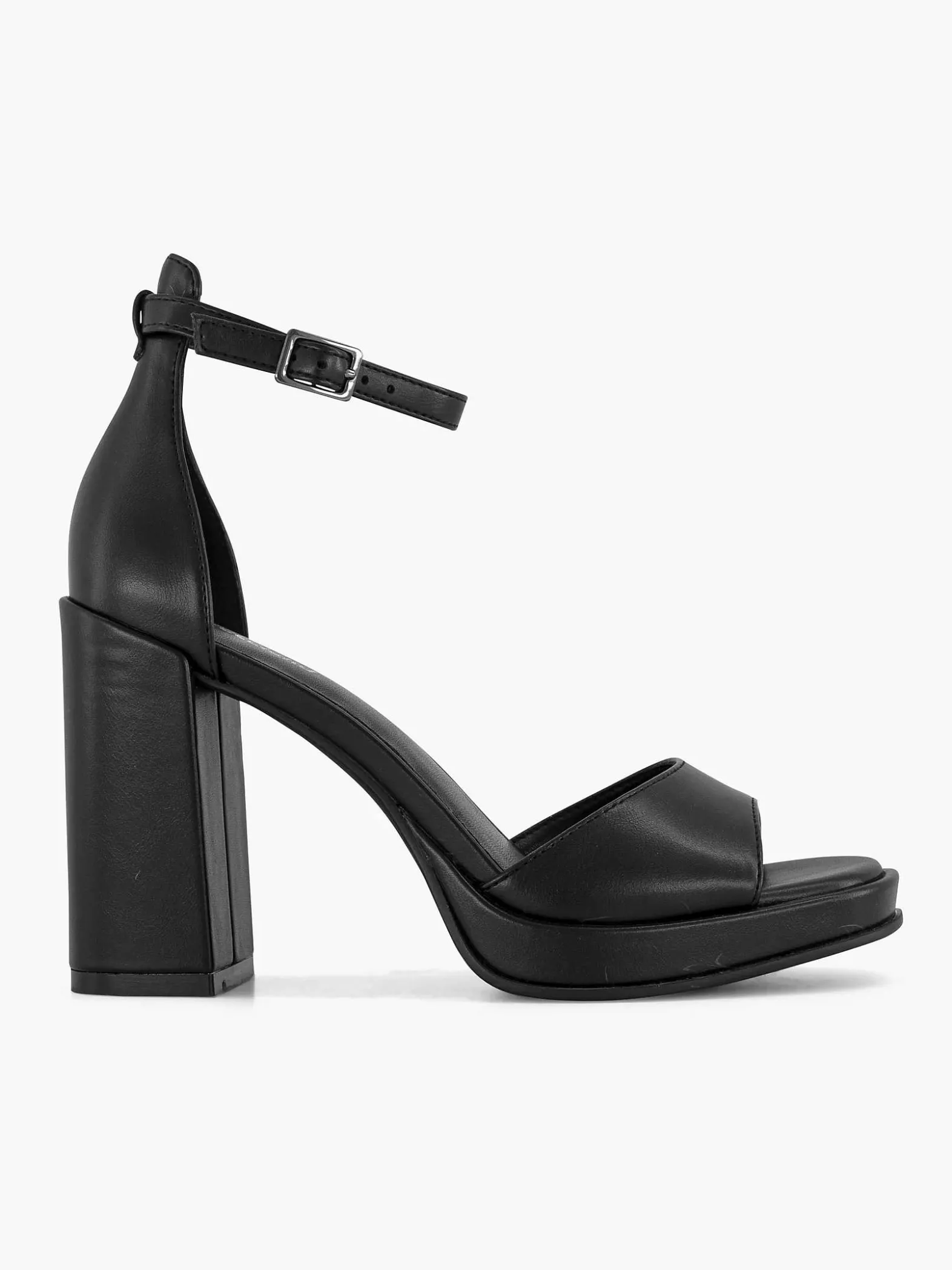 Graceland Zwarte Sandalette-Dames Sandalen