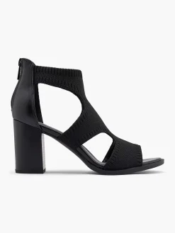 Graceland Zwarte Sandalette-Dames Sandalen