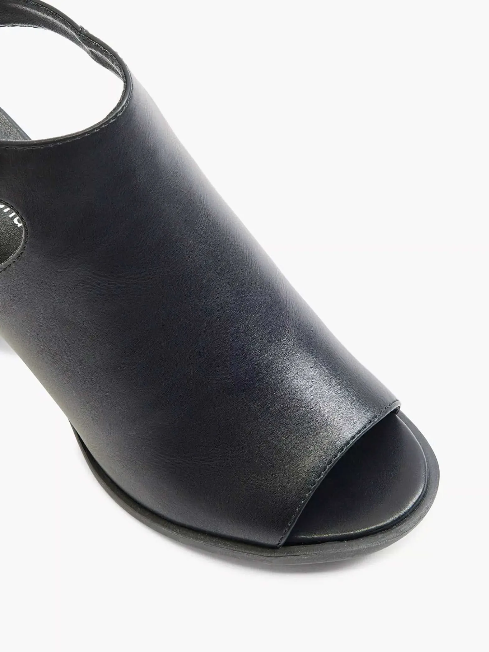 Graceland Zwarte Sandalette-Dames Pumps