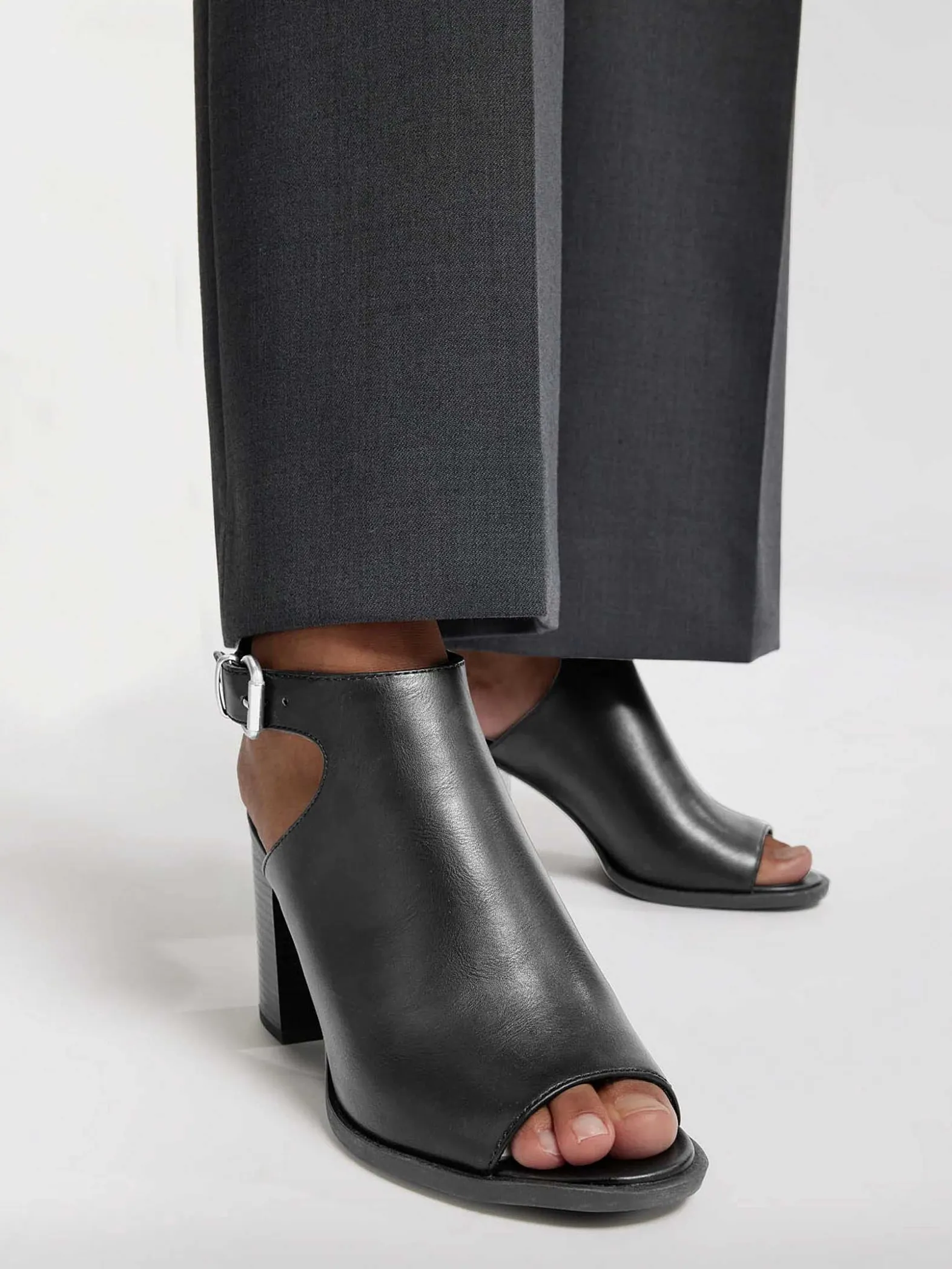 Graceland Zwarte Sandalette-Dames Pumps