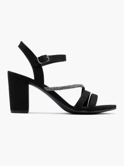 Graceland Zwarte Sandalette-Dames Sandalen