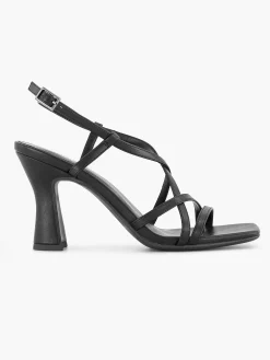 Oxmox Zwarte Sandalette-Dames Sandalen