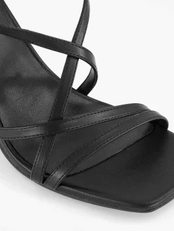 Oxmox Zwarte Sandalette-Dames Sandalen