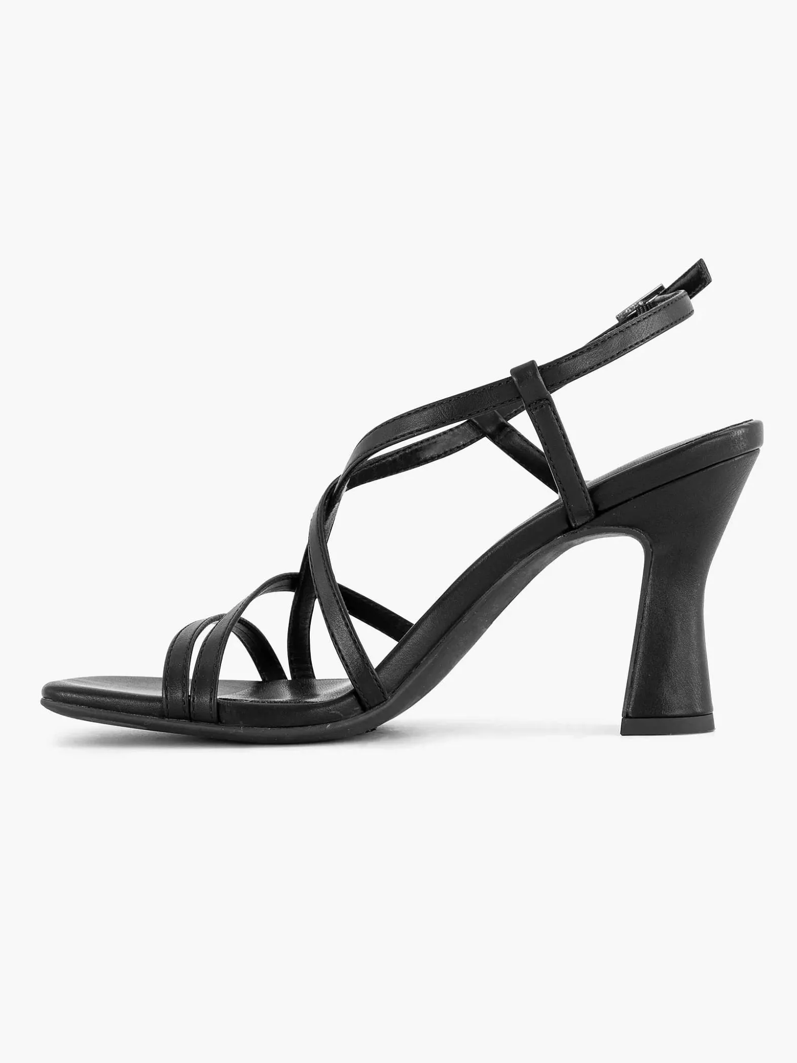 Oxmox Zwarte Sandalette-Dames Sandalen