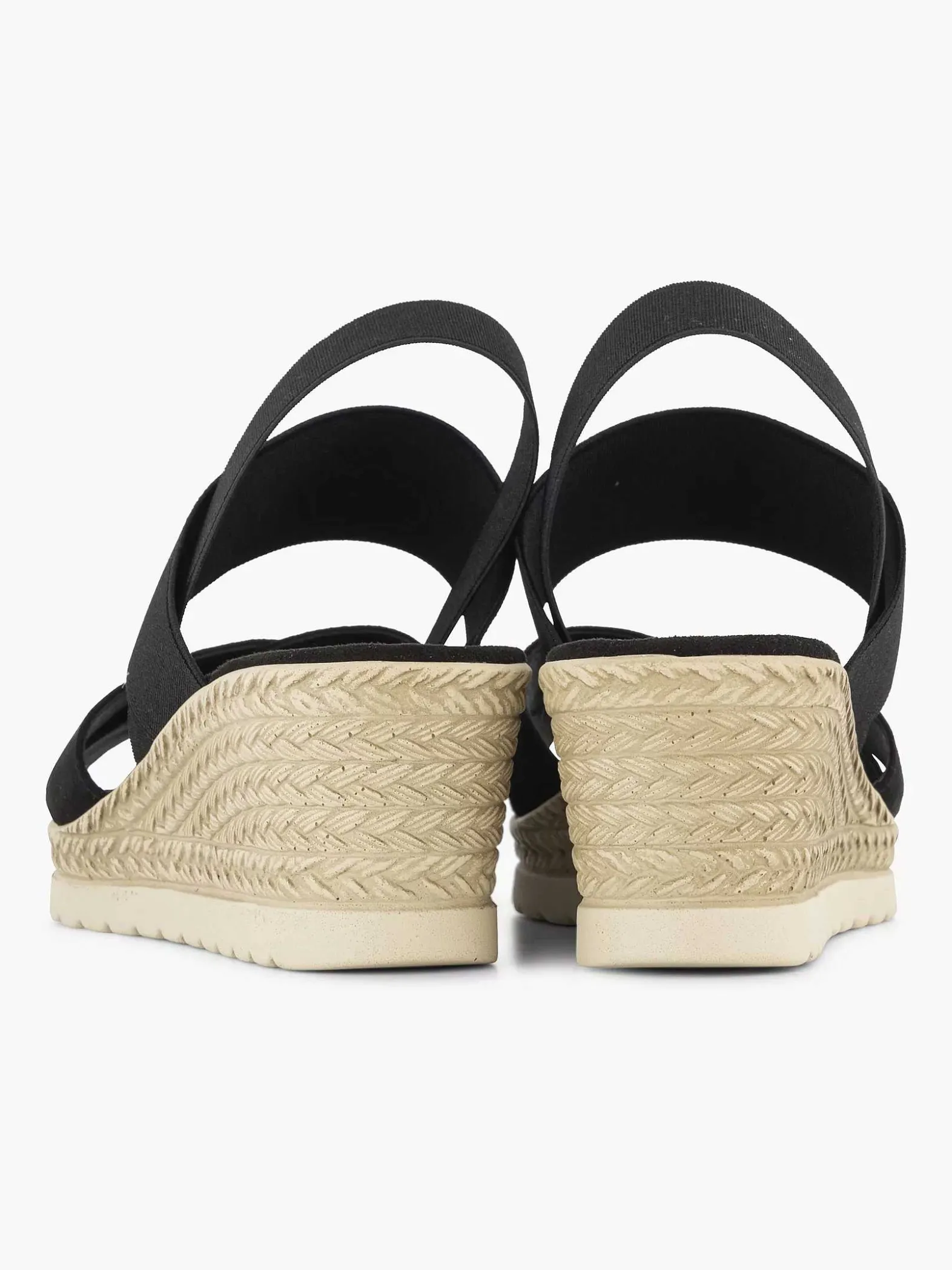 Graceland Zwarte Sandalette Sleehak-Dames Sandalen
