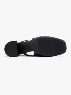 Graceland Zwarte Slingback-Dames Pumps