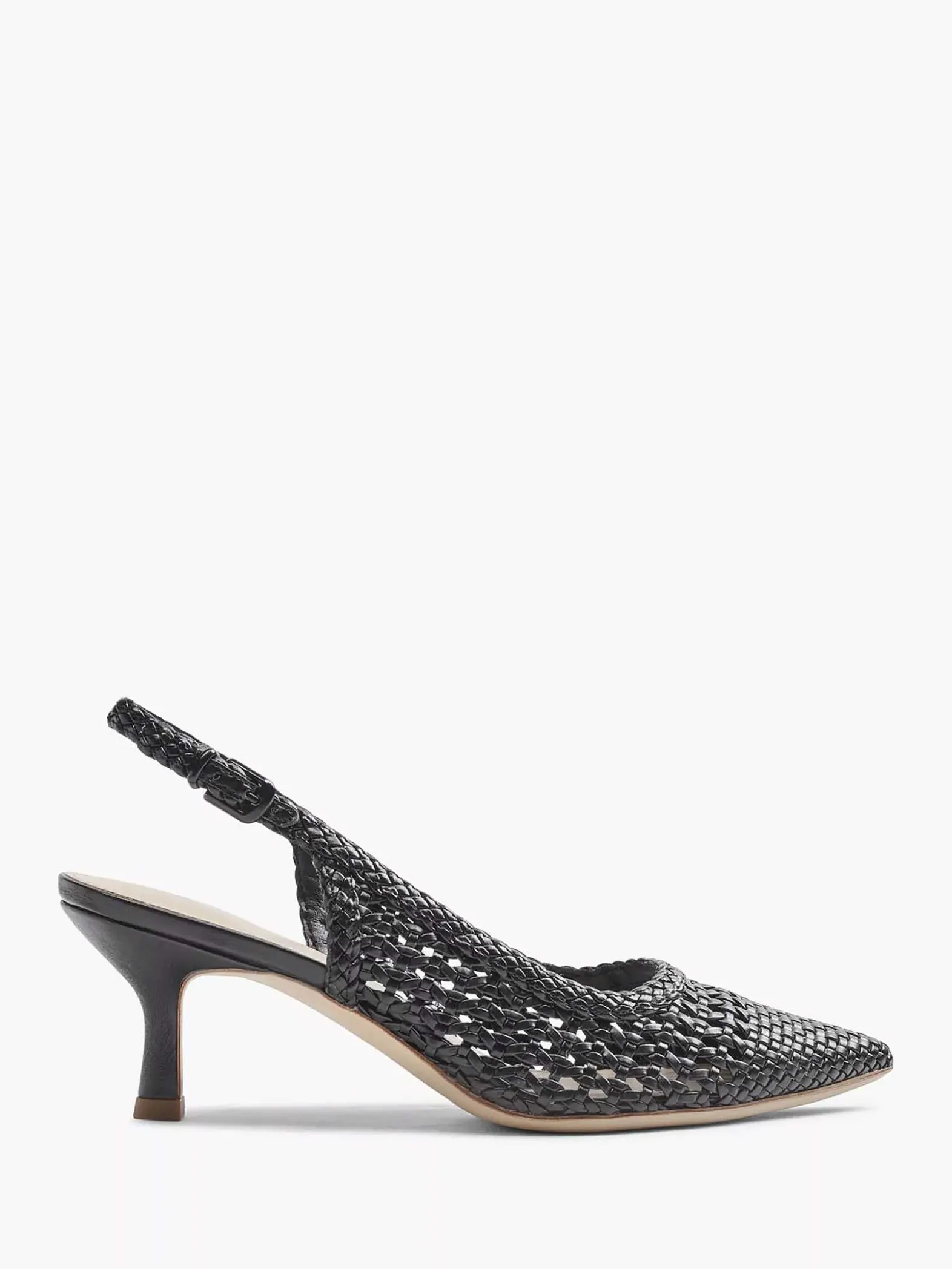 Graceland Zwarte Slingback Pump-Dames Pumps
