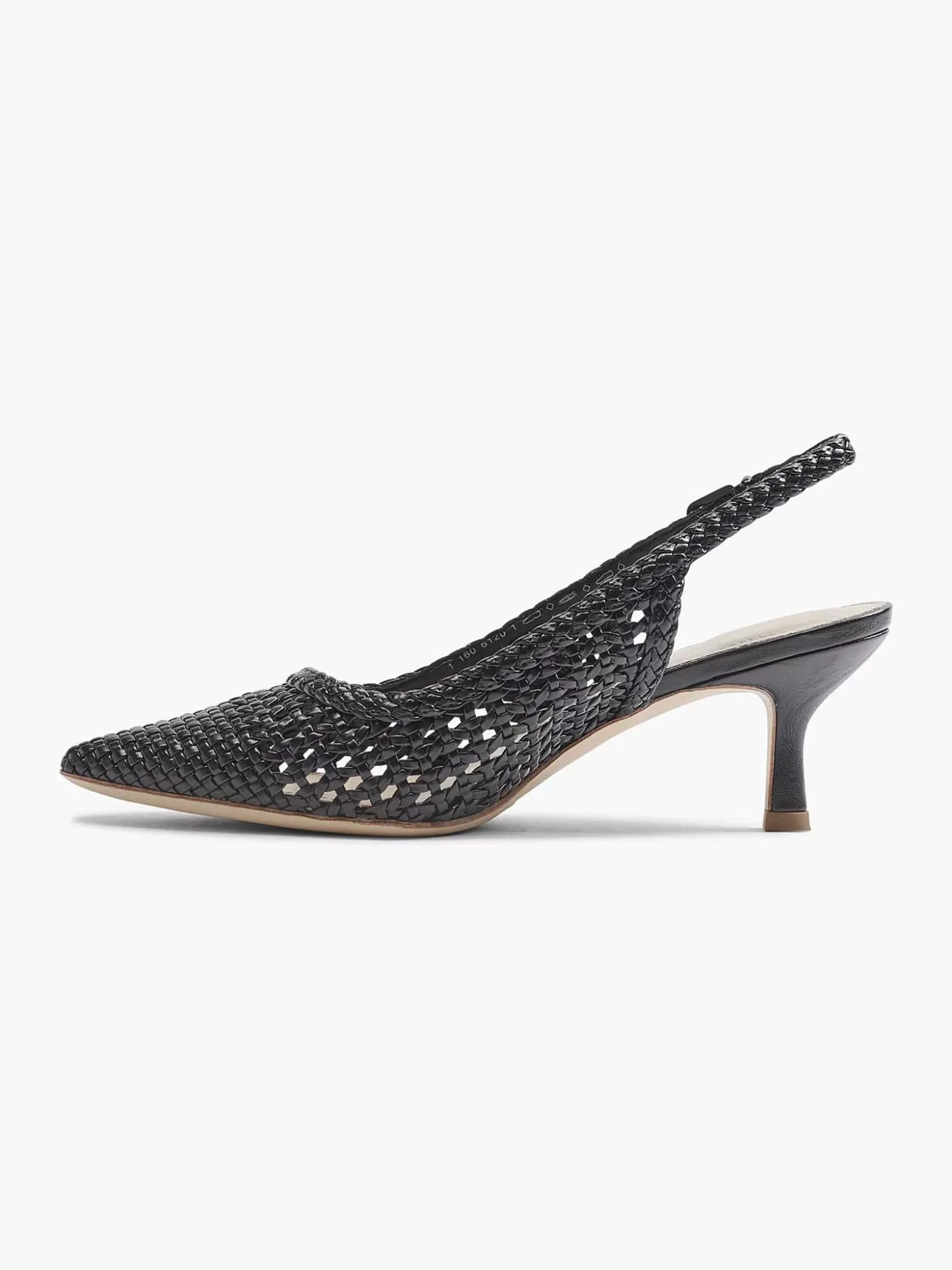 Graceland Zwarte Slingback Pump-Dames Pumps