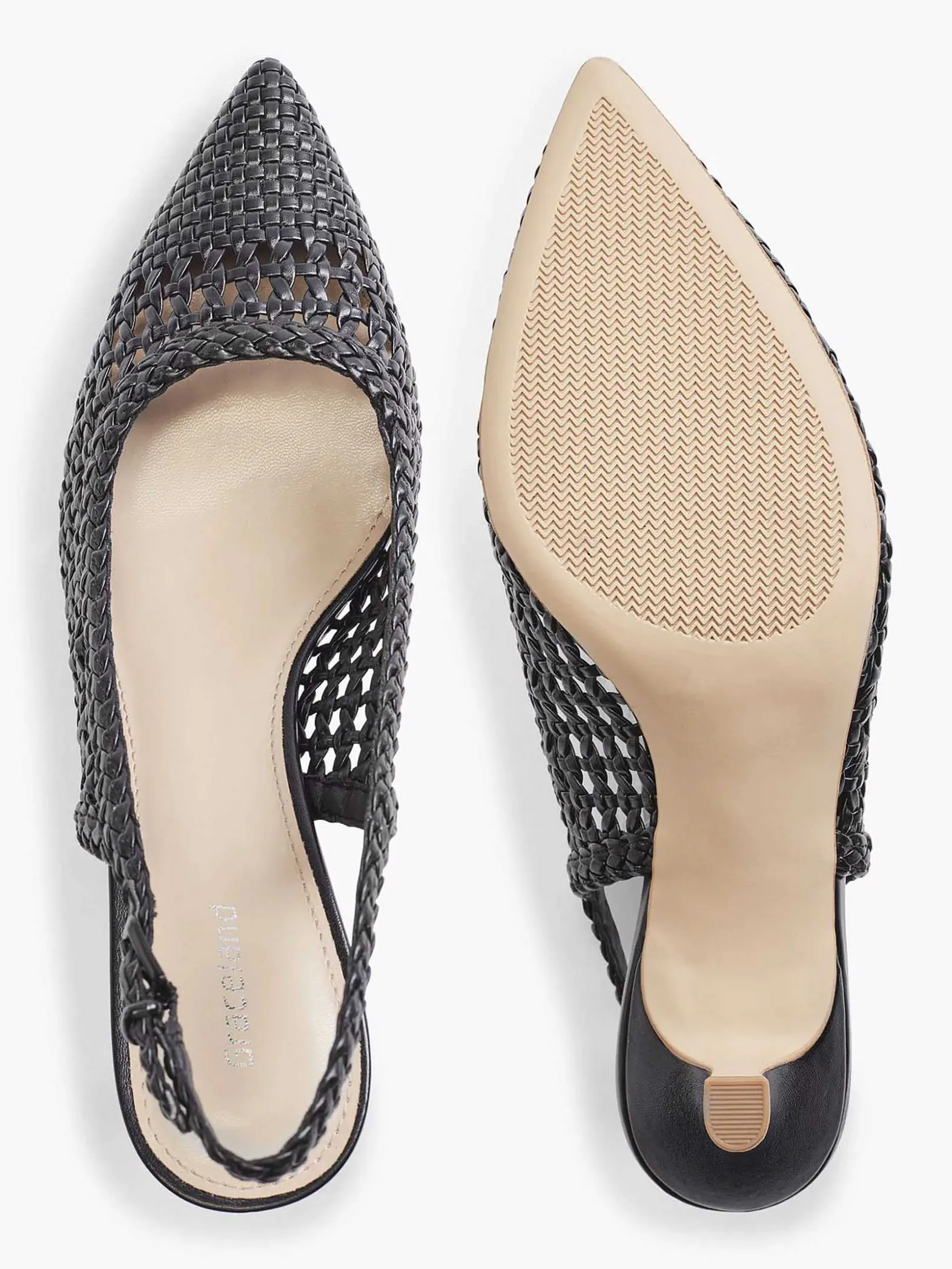 Graceland Zwarte Slingback Pump-Dames Pumps