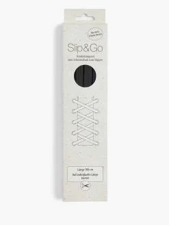 vanHaren Zwarte Slip & Go Veter-Kinderen Jongensschoenen