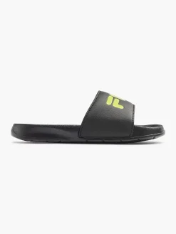 FILA Zwarte Slipper-Kinderen Jongensschoenen