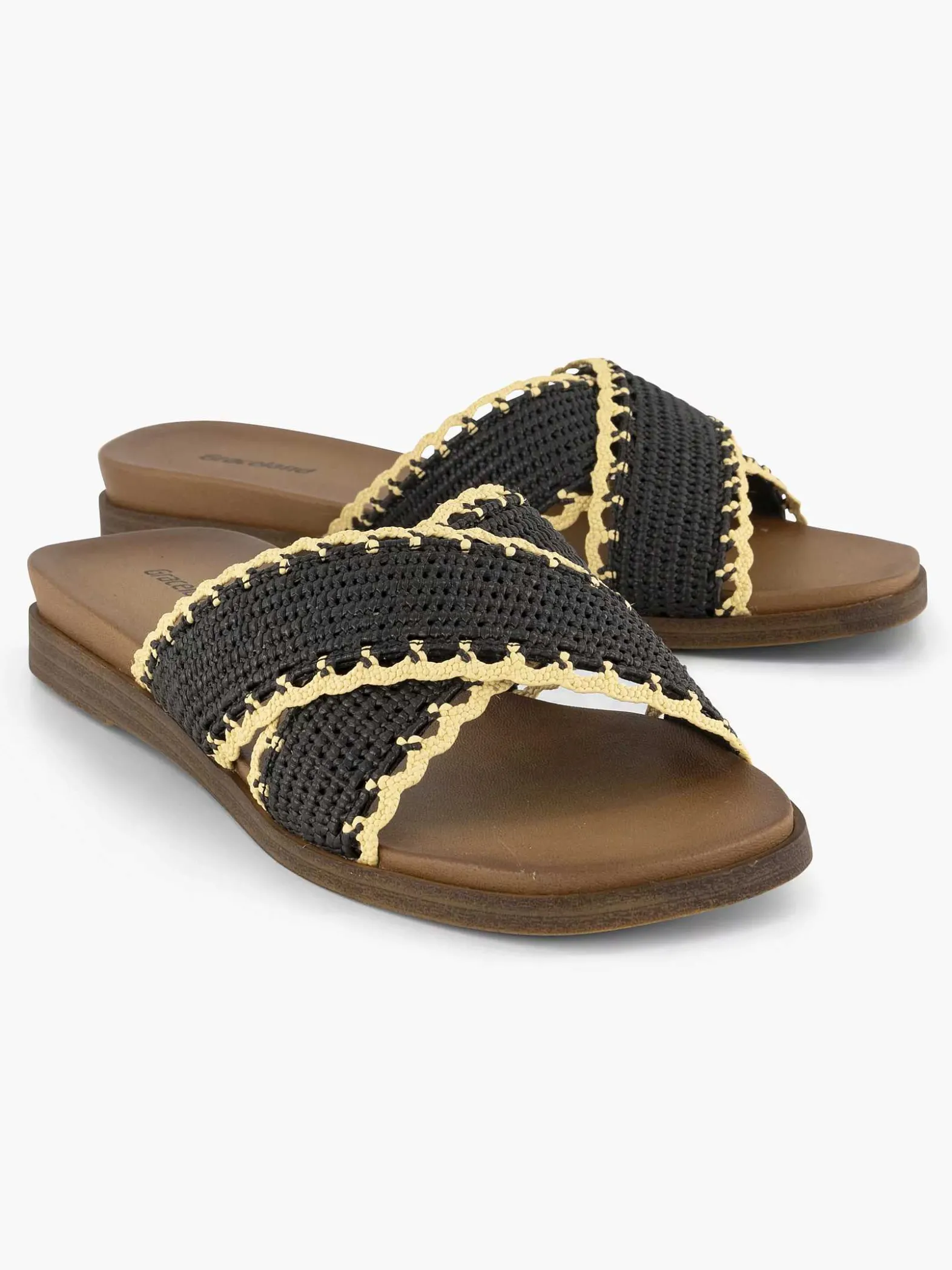 Graceland Zwarte Slipper-Dames Slippers