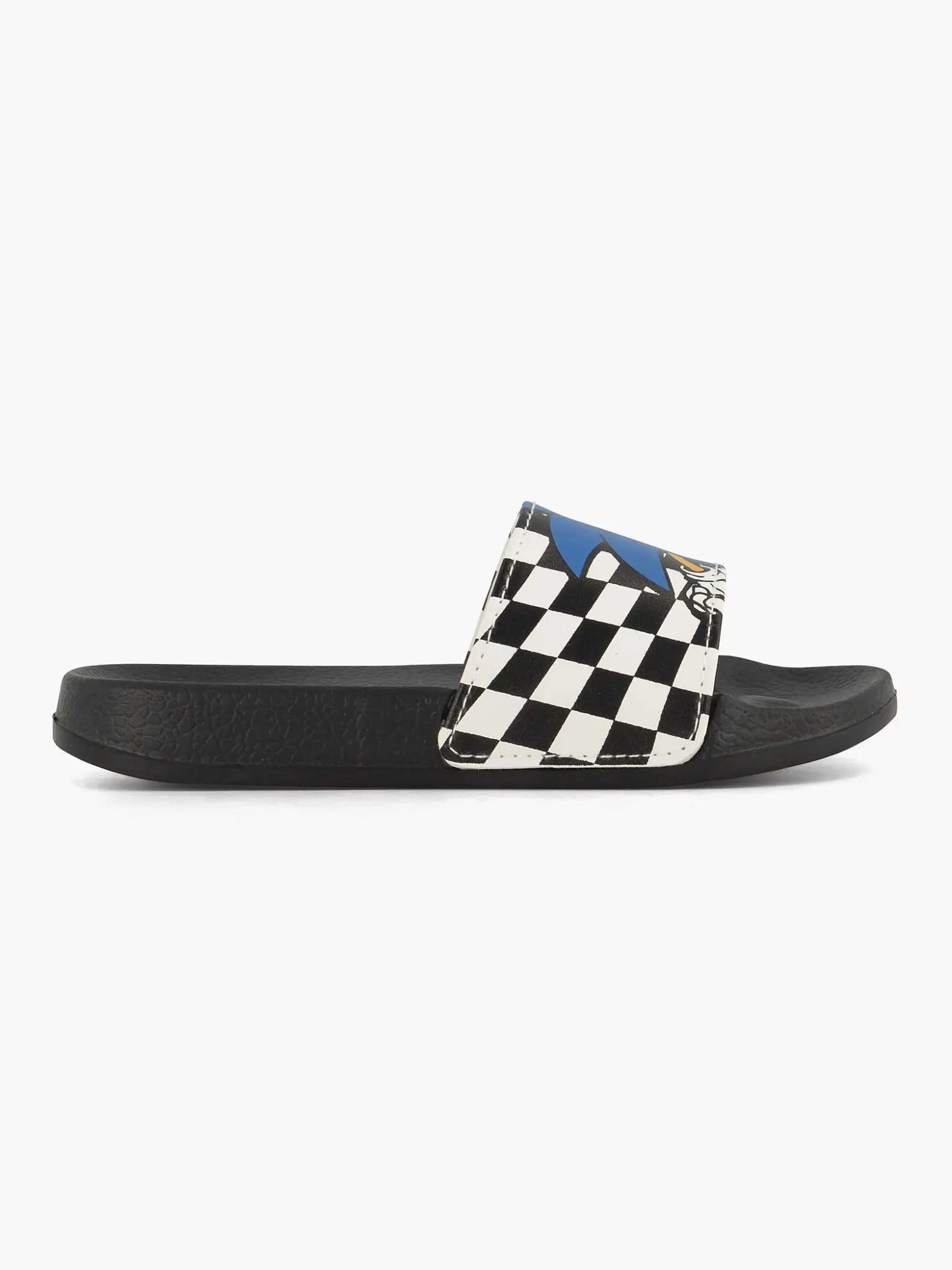 Sonic Zwarte Slipper-Kinderen Jongensschoenen