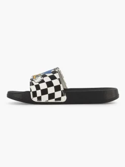 Sonic Zwarte Slipper-Kinderen Jongensschoenen