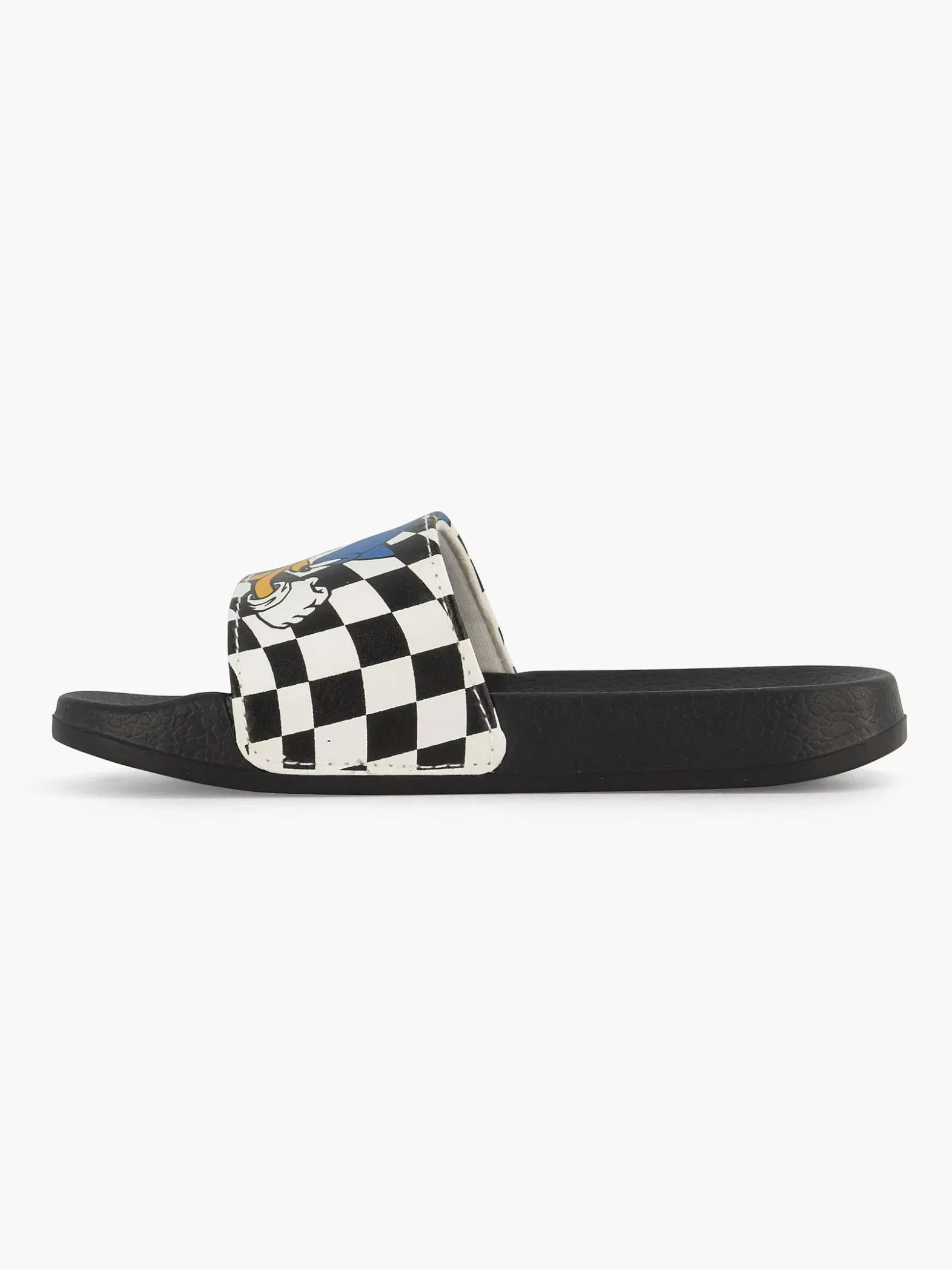 Sonic Zwarte Slipper-Kinderen Jongensschoenen