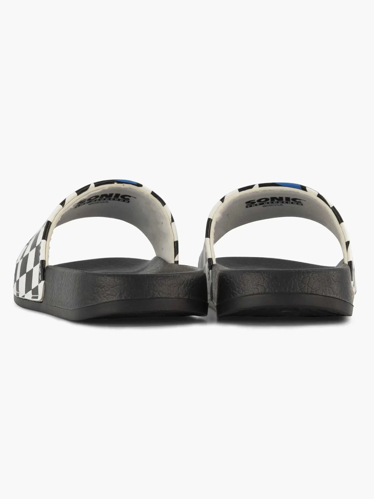 Sonic Zwarte Slipper-Kinderen Jongensschoenen