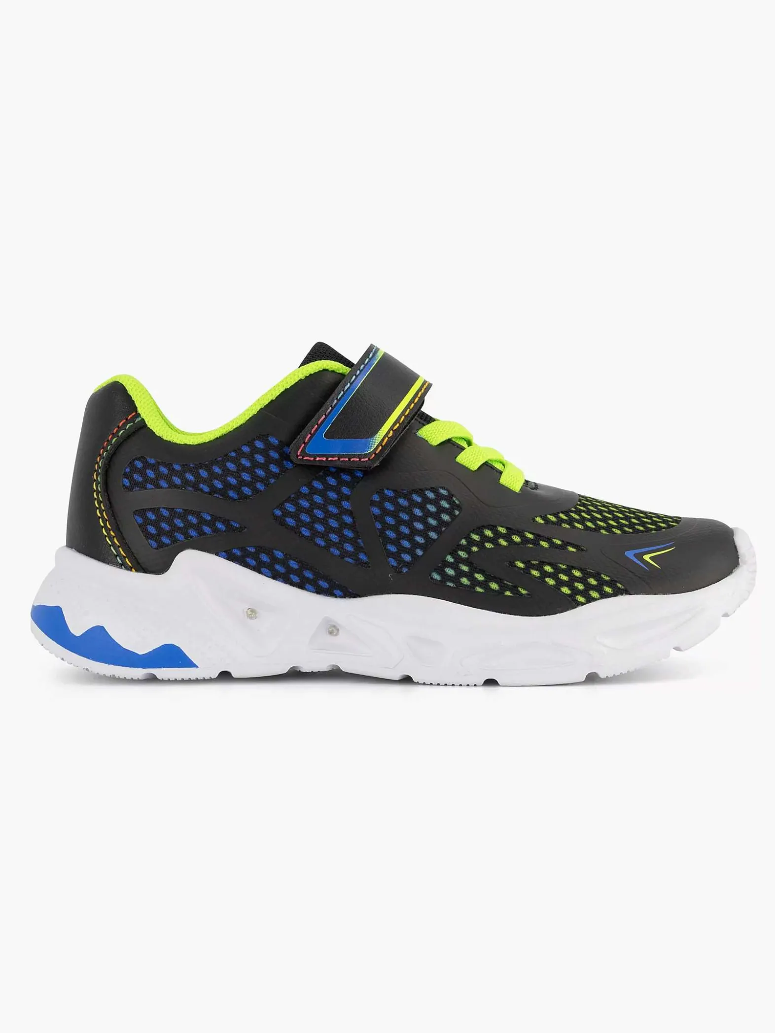 Vty Zwarte Sneaker-Kinderen Jongensschoenen