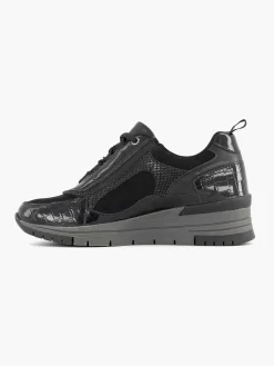 Easy Street Zwarte Sneaker-Dames Comfort Schoenen