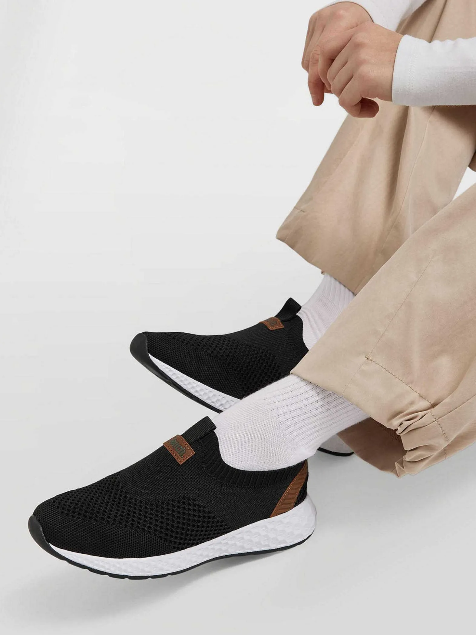 Bench Zwarte Sneaker-Dames Sneakers