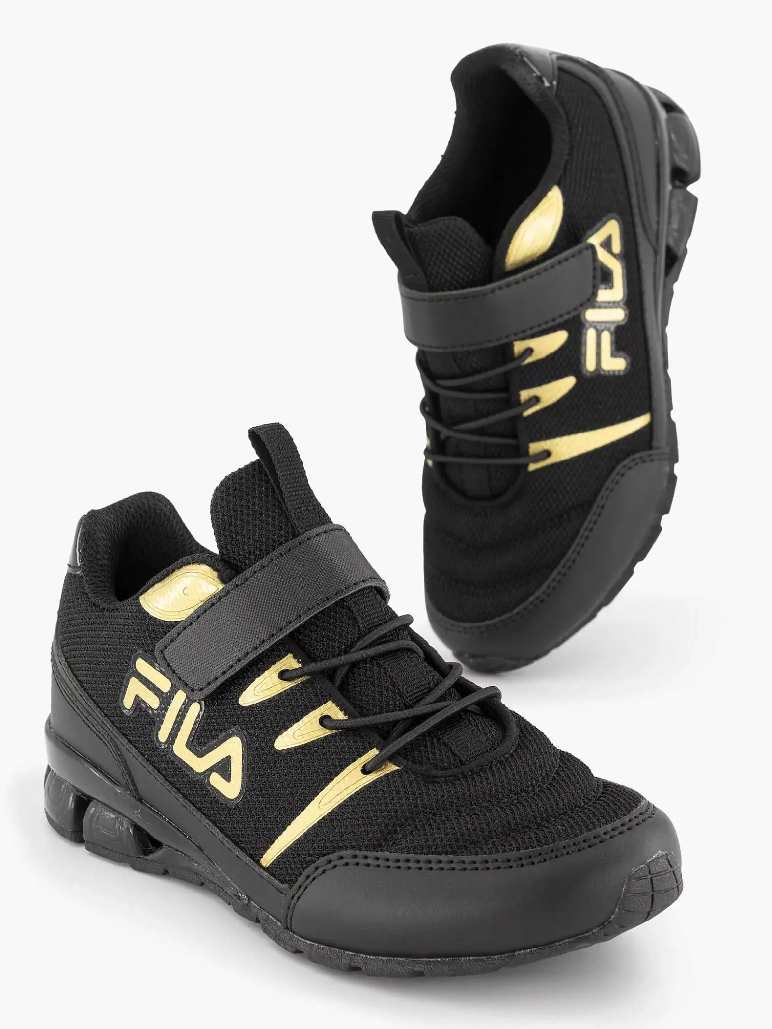 FILA Zwarte Sneaker-Kinderen Jongensschoenen