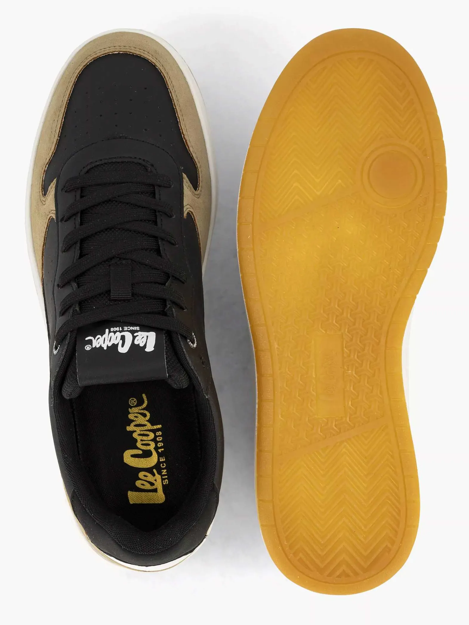 Lee Cooper Zwarte Sneaker-Heren Sneakers