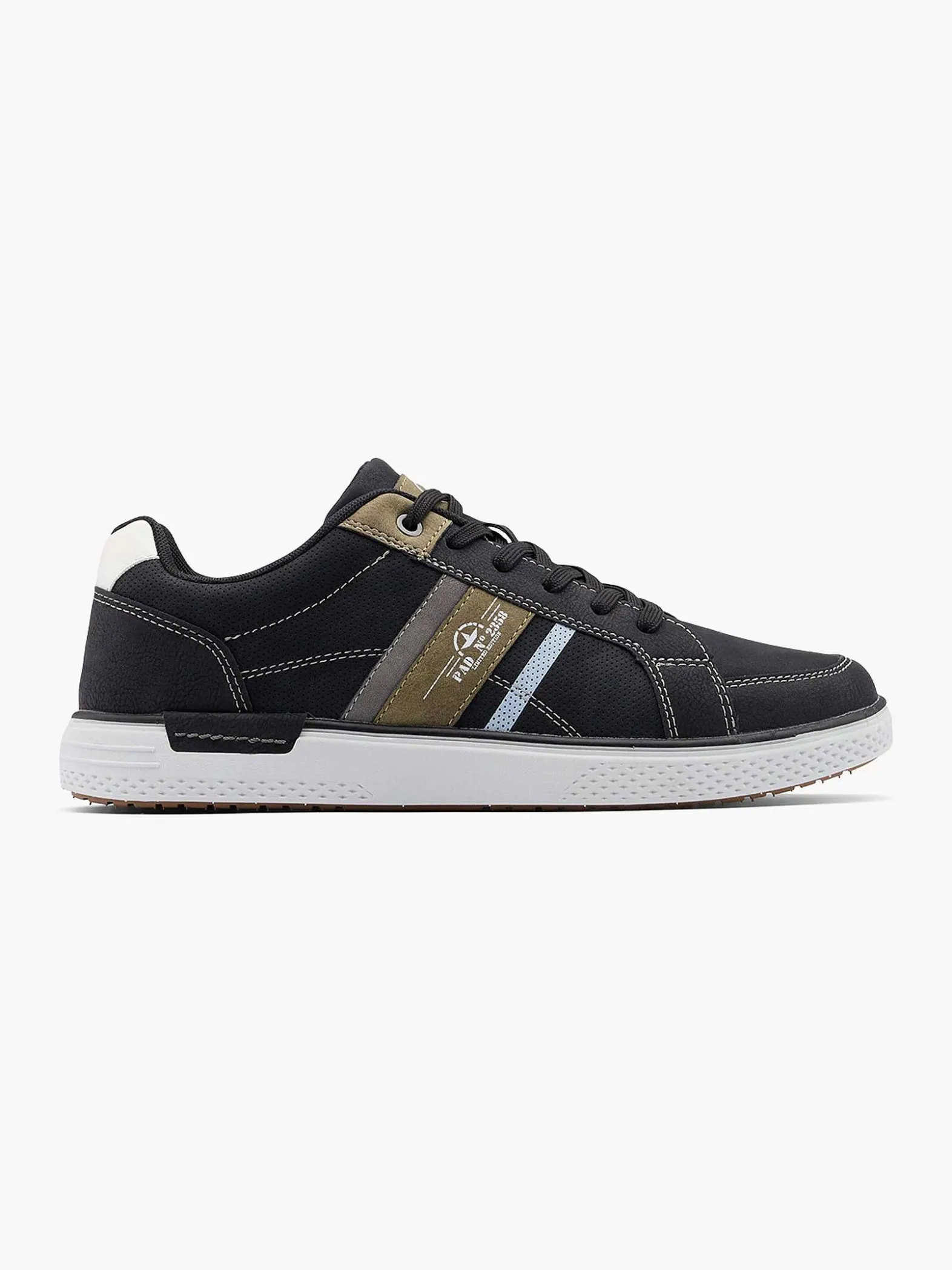 Memphis One Zwarte Sneaker-Heren Sneakers