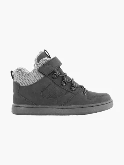 Vty Zwarte Sneaker Gevoerd-Kinderen Jongensschoenen