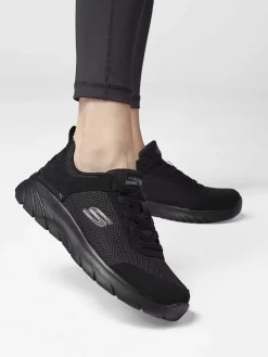 Skechers Zwarte Sneaker Memory Foam-Dames Sneakers