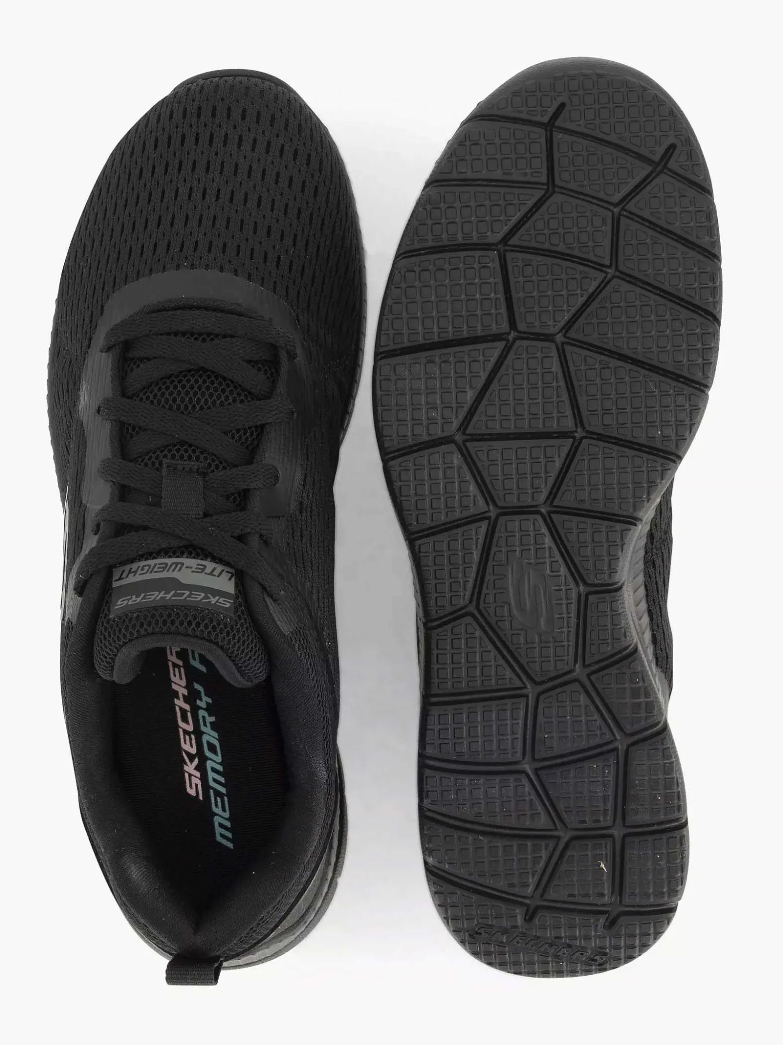 Skechers Zwarte Sneaker Memory Foam-Dames Sneakers
