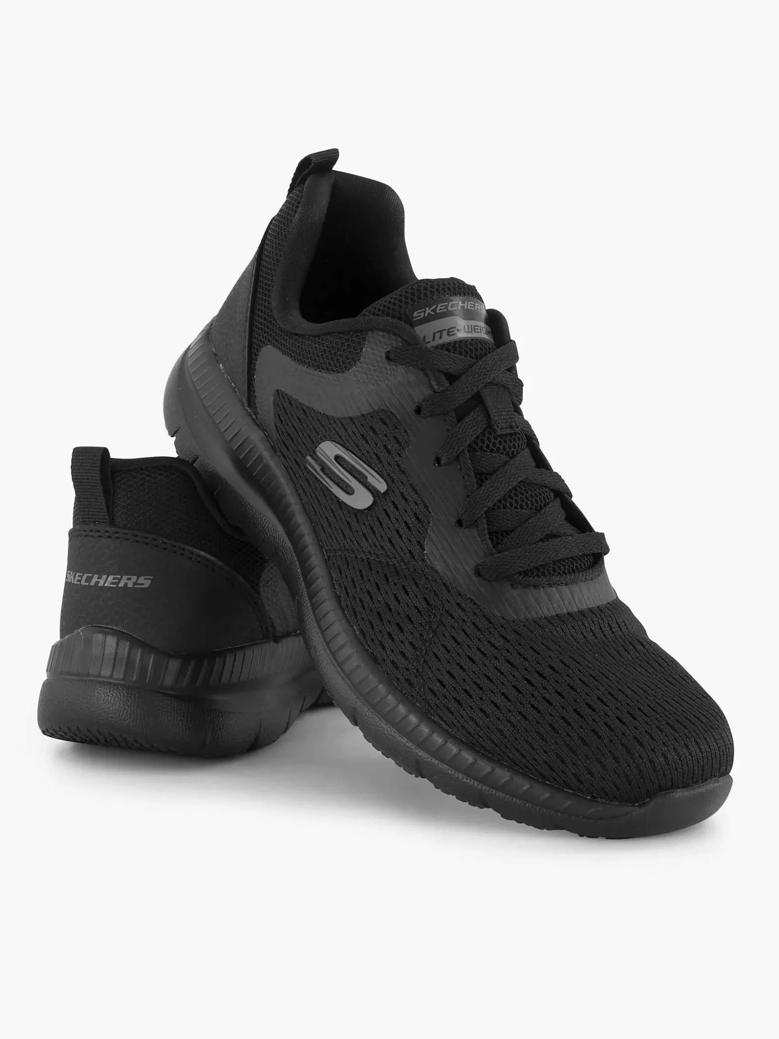 Skechers Zwarte Sneaker Memory Foam-Dames Sneakers