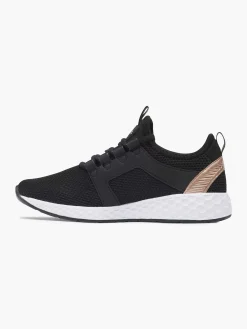 Bench Zwarte Sneaker Memory Foam-Dames Sneakers
