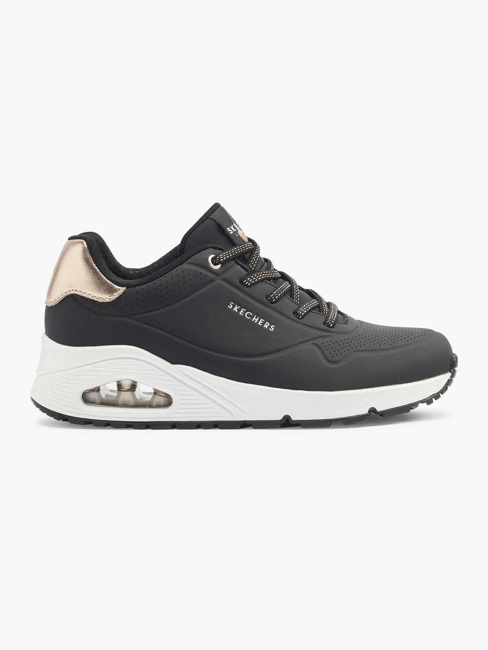 Skechers Zwarte Sneaker Memory Foam-Dames Sneakers